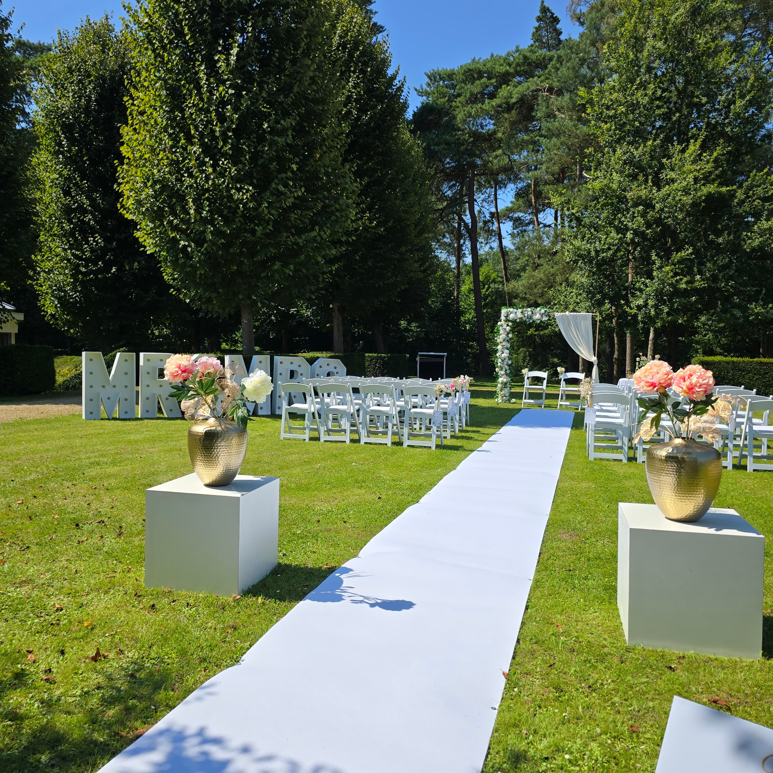 Bruiloft decoratie 1